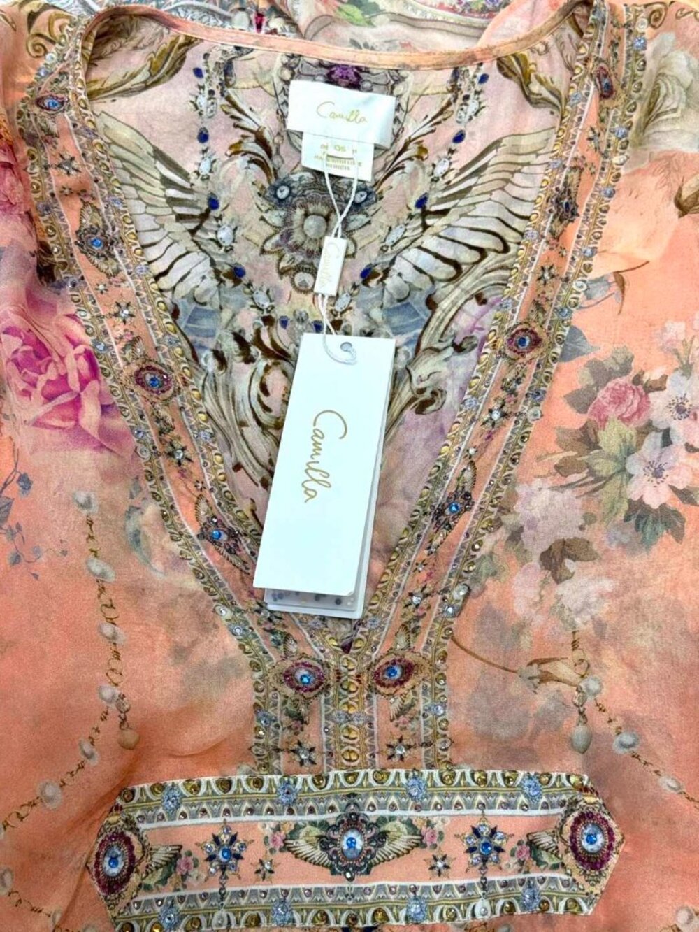 Zimmermann Boho Paisley Midi Dress in Multicolor - Picture 10 of 13